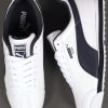 04 Stone Suede-Look Retro Trainer